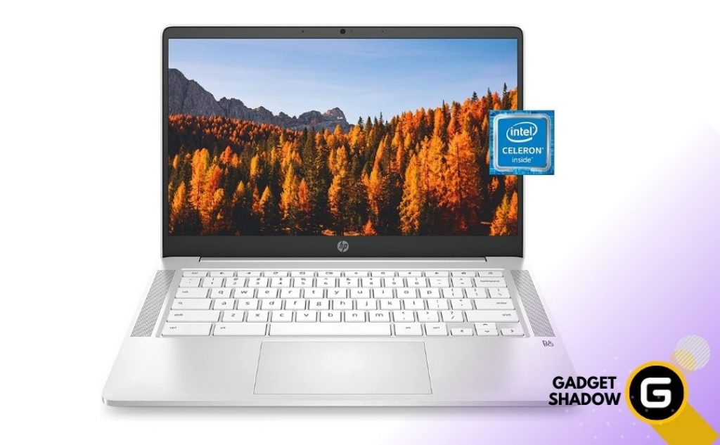 HP Chromebook 14 Laptop, Intel Celeron N4020, 4GB RAM