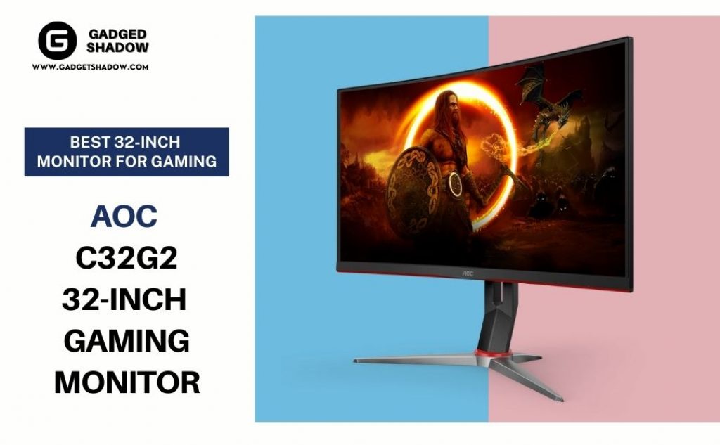AOC C32G2 32-inch Curved Frameless Gaming Monitor FHD