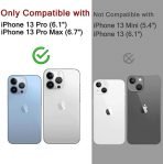 Ferilinso Designed for iPhone 13 Pro Max Camera Lens Protector