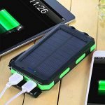 Oukafen Solar Charger, 20000mAh Solar Power Bank